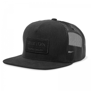 BRIXTON / PALMER PROPER MP MESH CAP (BLACK/BLACK)