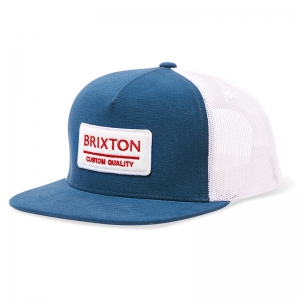 BRIXTON / PALMER PROPER MP MESH CAP (PACIFIC BLUE/WHITE)