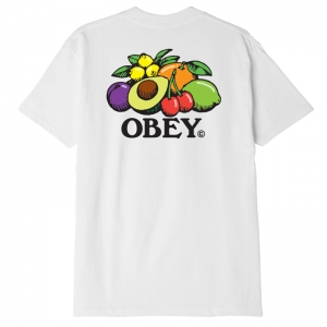 OBEY / OBEY BOWL OF FRUIT CLASSIC TEE (WHITE)