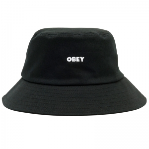 OBEY / BOLD TWILL BUCKET HAT (BLACK)