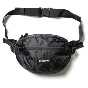 OBEY / COMMUTER WAIST BAG (BLACK)
