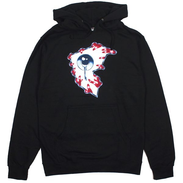 FAMOUS STARS AND STRAPS × MISHKA / ALL SEEING F PULLOVER HOODIE (BLACK)