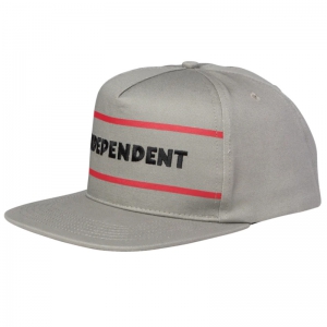 INDEPENDENT / ITC STREAK SNAPBACK CAP (GREY)