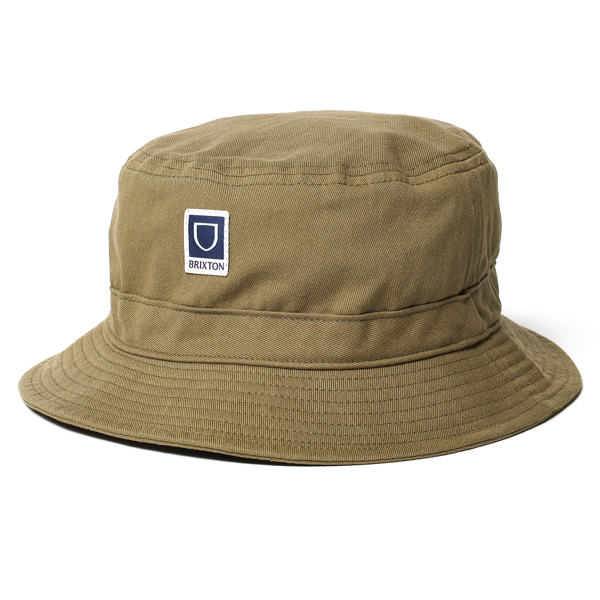 BRIXTON / BETA PACKABLE BUCKET HAT (MILITARY OLIVE)