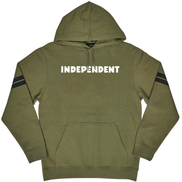 INDEPENDENT / B/C GROUNDWORK PULLOVER HOODIE (ARMY)