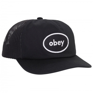 OBEY / BRUTUS TRUCKER CAP (BLACK)