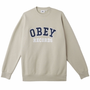 OBEY / OBEY RECORDS CREW (SILVER GREY)