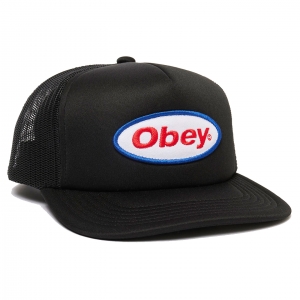 OBEY / OBEY CHISEL TRUCKER CAP (BLACK)