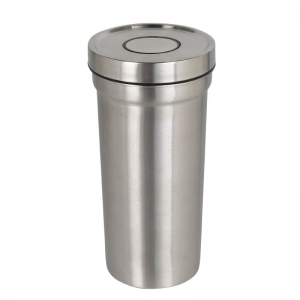 DULTON / STAINLESS JAR WITH PRESS LID L