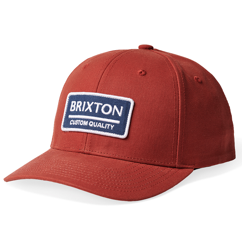 BRIXTON / PALMER PROPER X MP SNAPBACK CAP (BURNT HENNA)