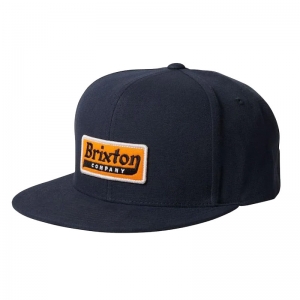 BRIXTON / STEADFAST HP SNAPBACK CAP (OMBRE BLUE)