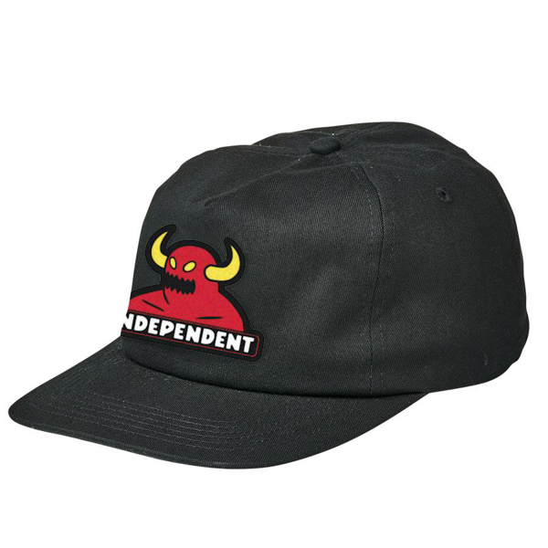 INDEPENDENT X TOY  MACHINE / TOYMACHINE BAR SNAPBACK CAP (BLACK)