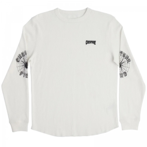 CREATURE / HESHER THERMAL L/S TEE (OFF WHITE)